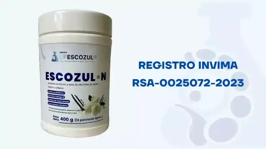 Registro Sanitario de ESCOZUL® MULTIVITAMÍNICO en Colombia