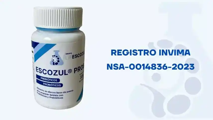 Registro Sanitario de ESCOZUL® MULTIVITAMÍNICO en Colombia